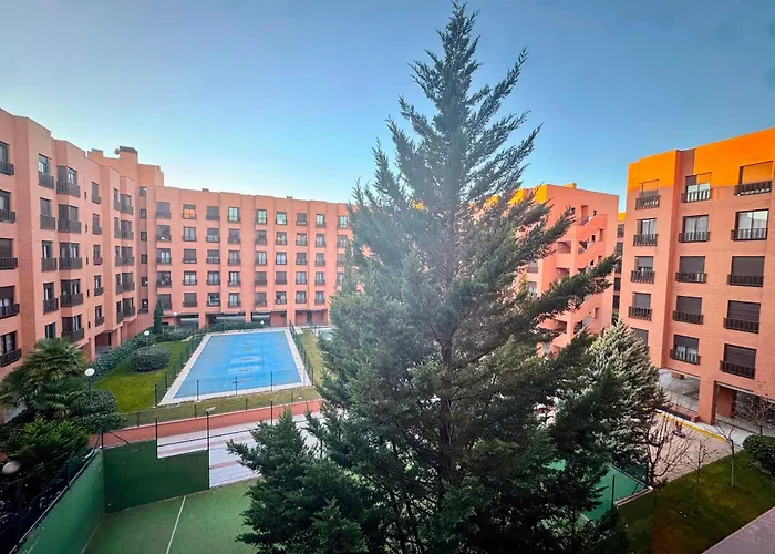 Airport Madrid Plenilunio Suites blue